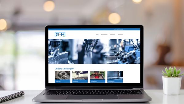 G+H Zerspanungstechnik - Websitereferenz