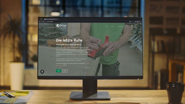 Schad Särge - Websitereferenz