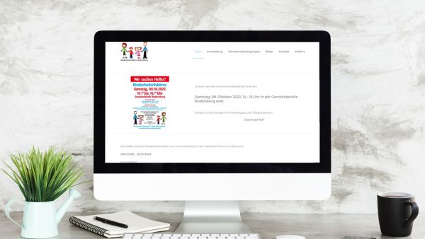 Kinderbedarfsbörse Rudersberg - Websitereferenz